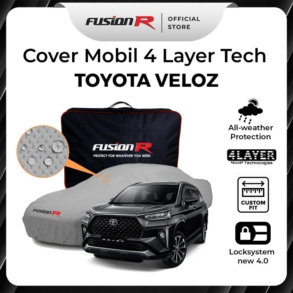 Jual Fusion R Body Cover Sarung Penutup Mobil Toyota AVANZA VELOZ ...