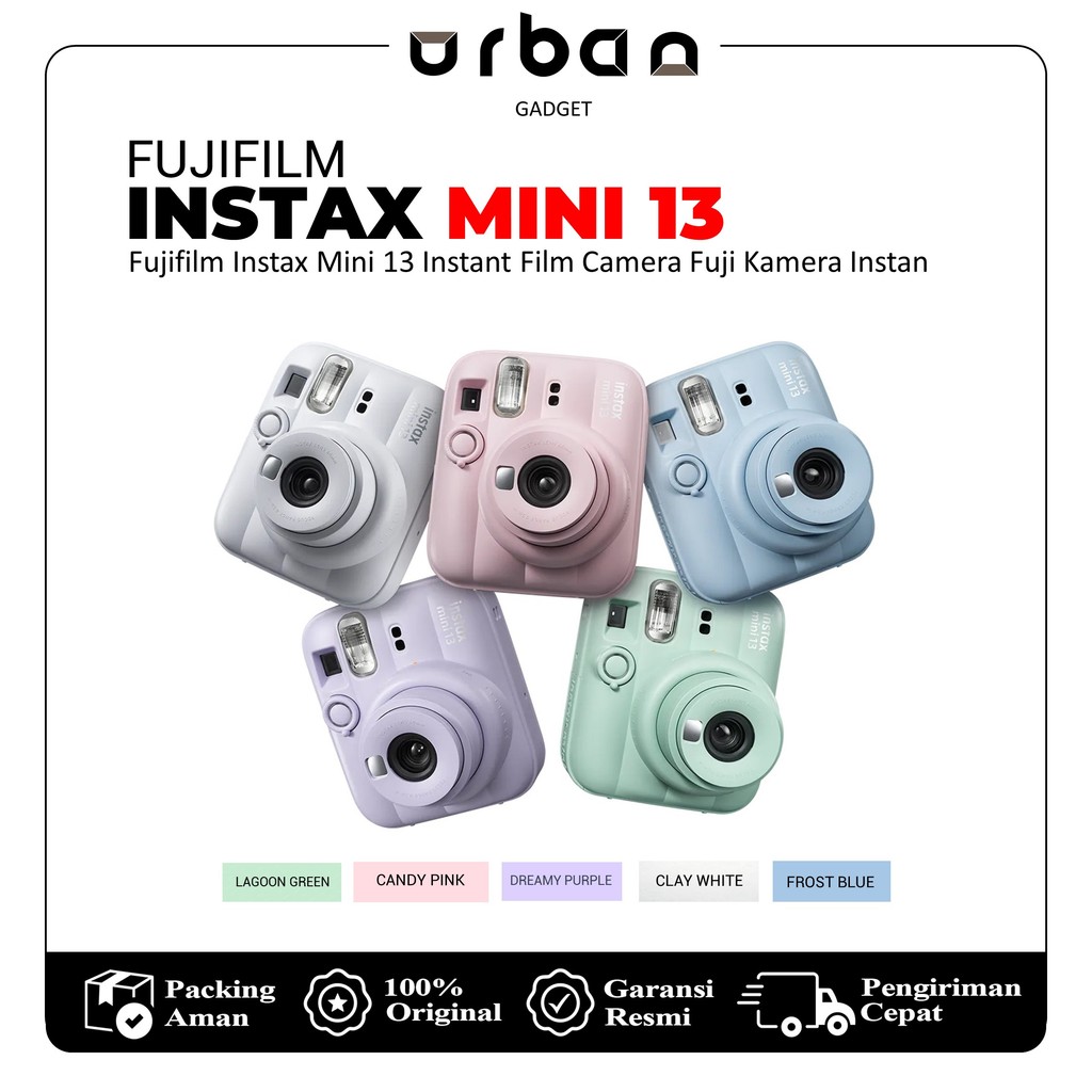 Jual Fujifilm INSTAX Mini 13 Instant Camera Kamera Instant Mini - Resmi ...