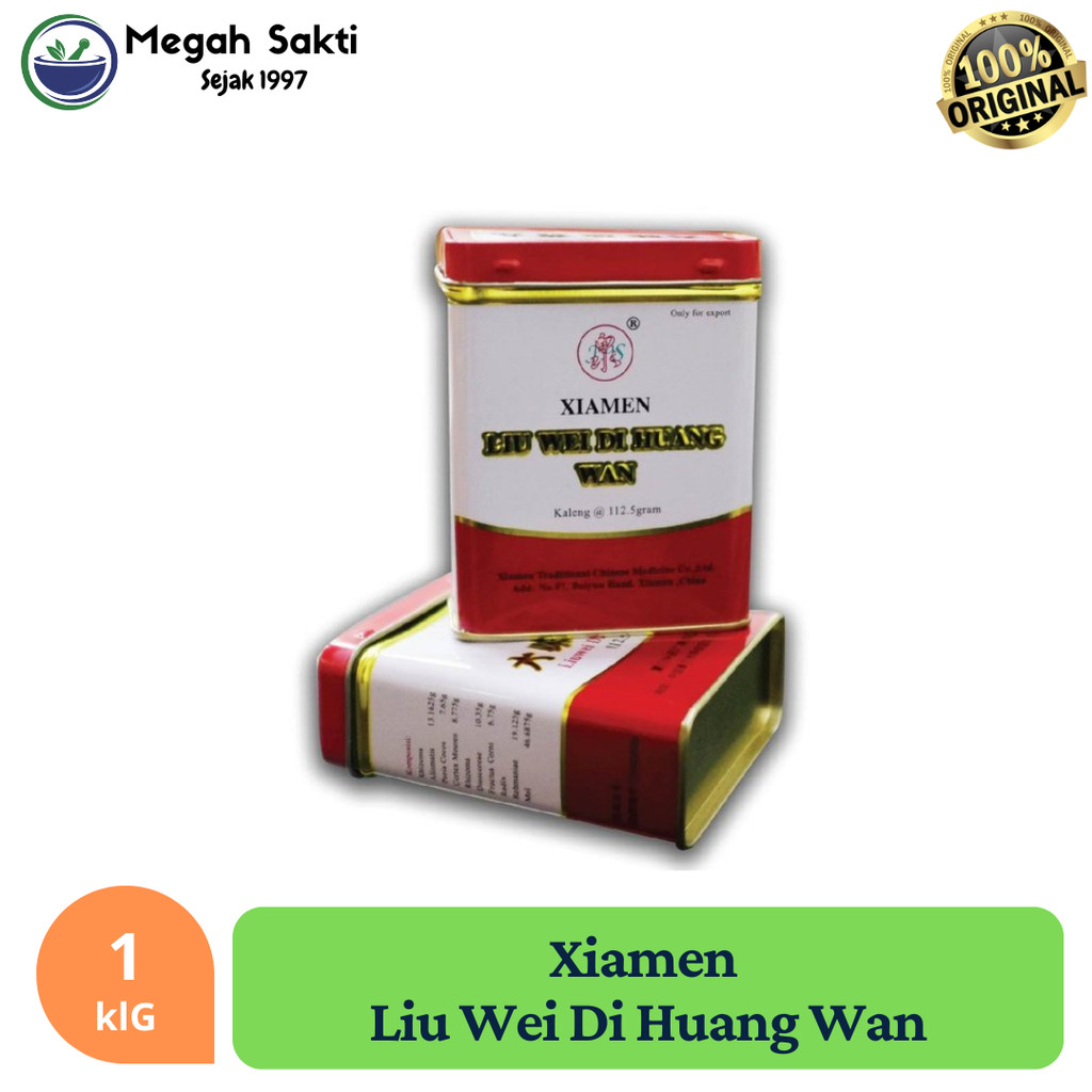 Megah Sakti - Xiamen Liu Wei Di Huang Wan - Menyehatkan Fungsi Ginjal Dan Diabetes