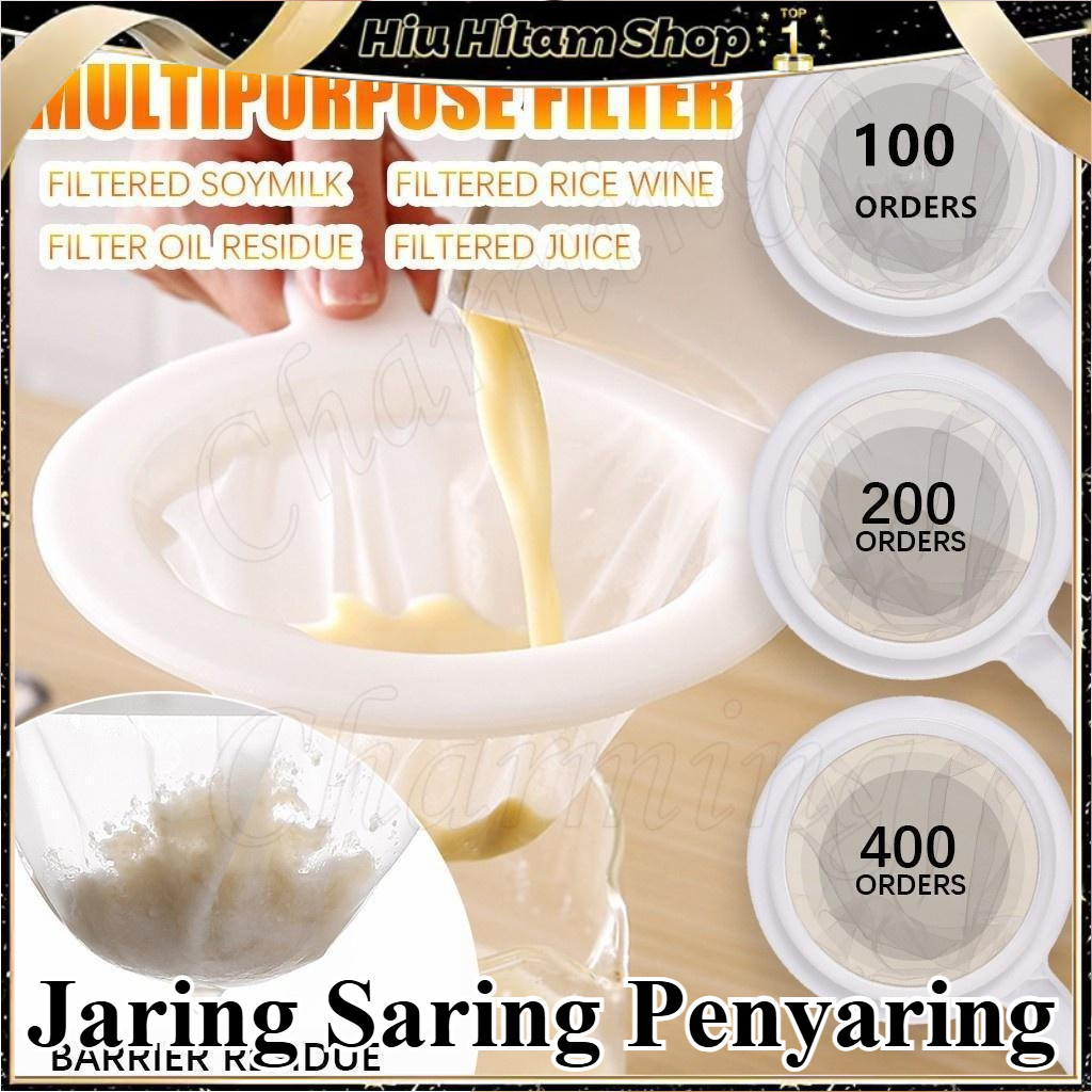 Jual Saringan Nilon 400 Mesh Super Halus - Filter Susu, Kopi, Yogurt ...