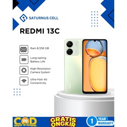 Handphone smartphone 13C Ram 8/256GB  Baru bersegel garansi 1 tahun