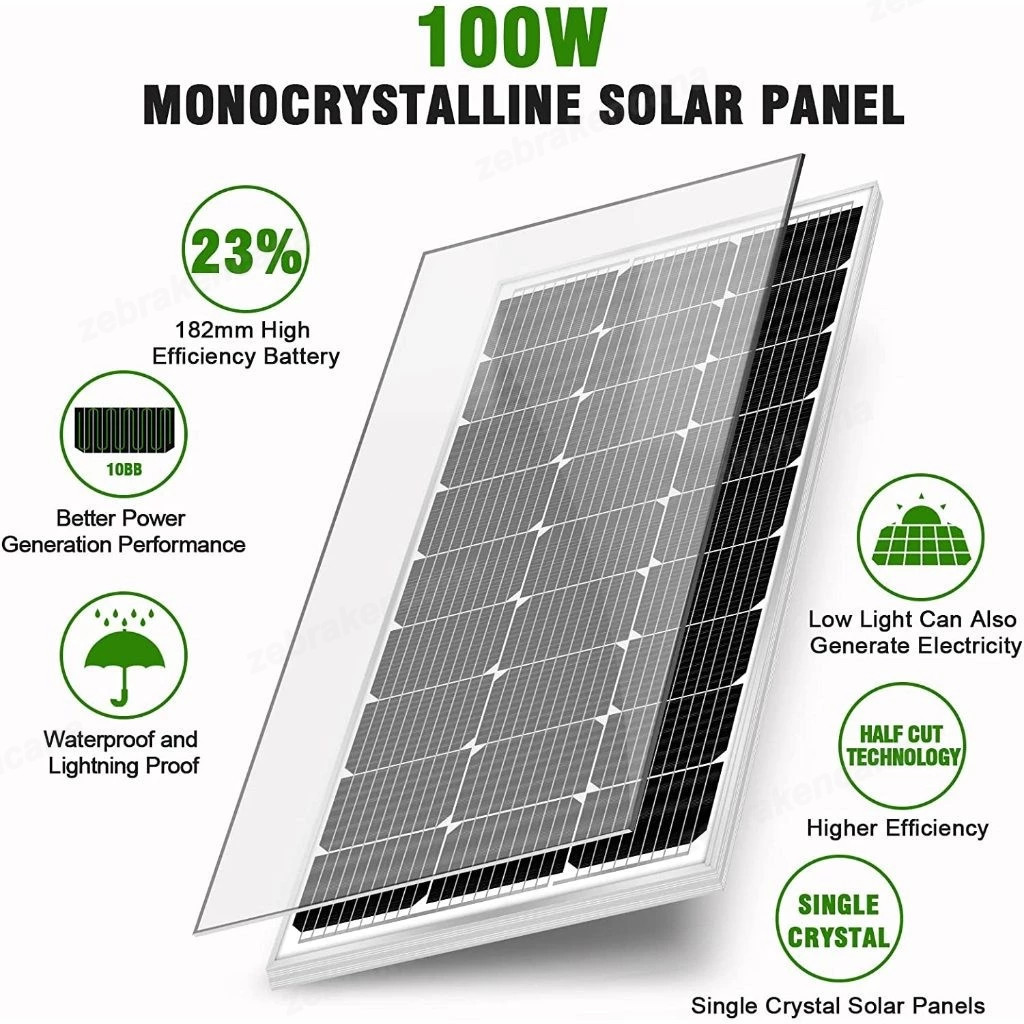 Jual Panel Surya 60W/100W/120W/150W Panel Tenaga Surya Polikristalin ...