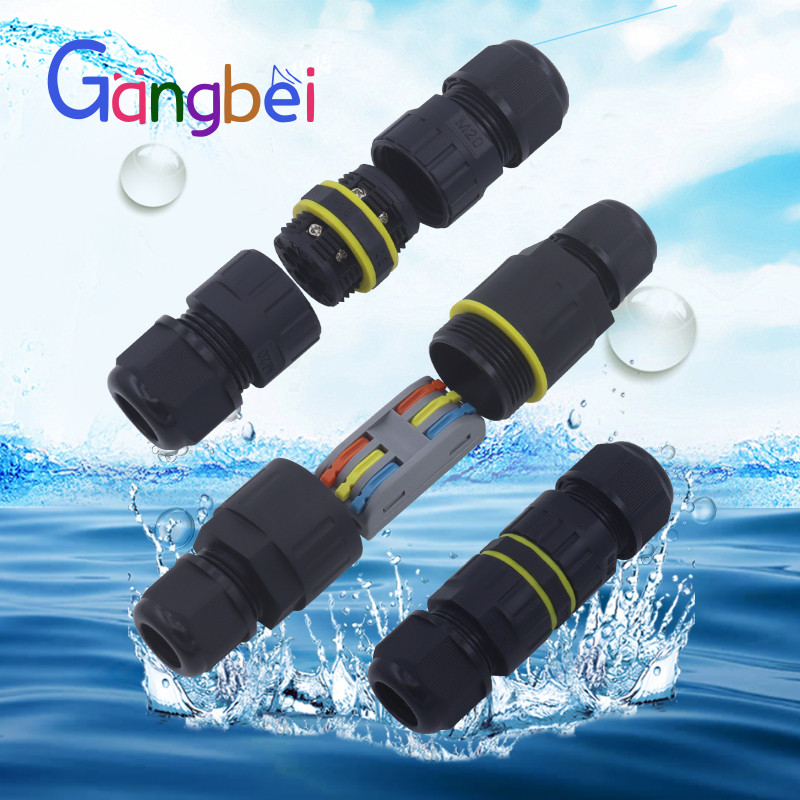 Jual Outdoor Waterproof Connector Quick Terminal Block 2/3/4/5/6 Pin ...