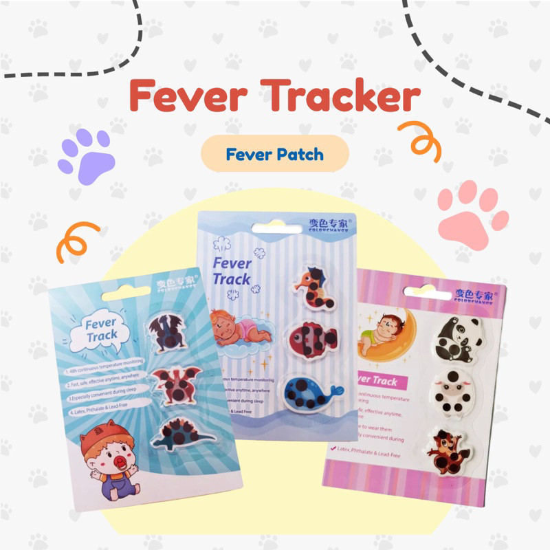 Jual Fever Track Sticker Thermometer termometer stiker | Shopee Indonesia