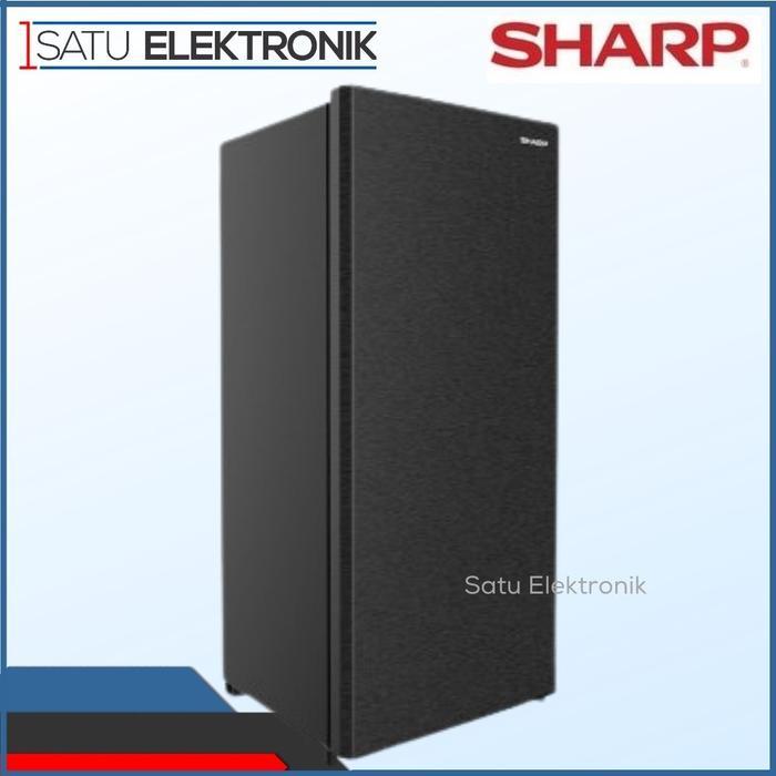 Jual Sharp FJM186AHS Freezer Upright 6 Rak 150 Liter Low Watt Hitam ...
