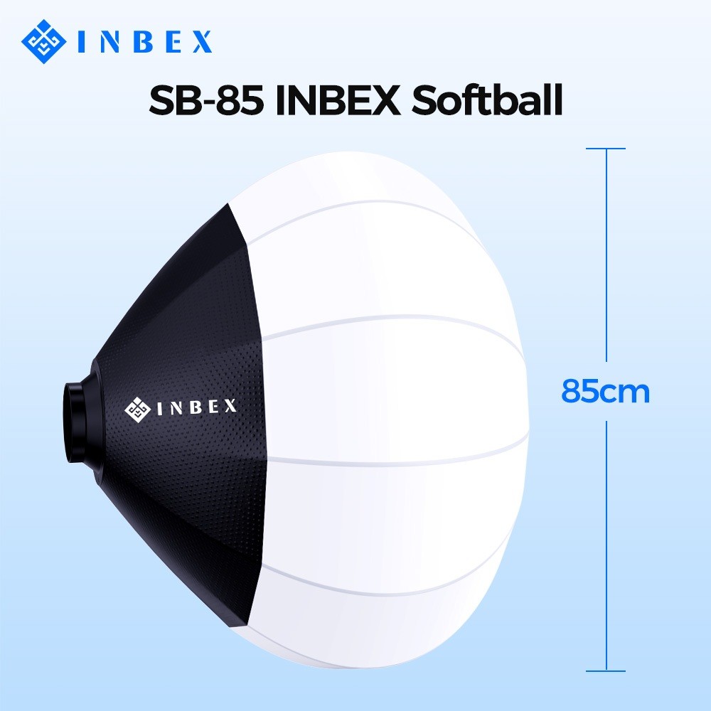 Jual INBEX 85cm 65CM Softball Softbox plastic Logam Lighting Studio ...