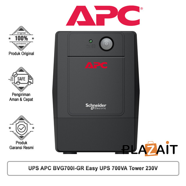 Jual APC UPS BVG700I-GR Easy UPS 700VA Tower 230V | Shopee Indonesia