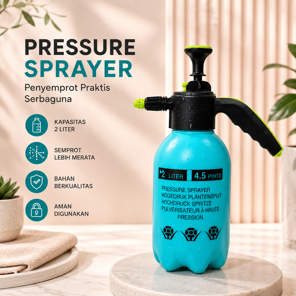 Jual Botol Semprot Tekanan 1L 2L 3L – Pompa Manual Spray Tanaman ...