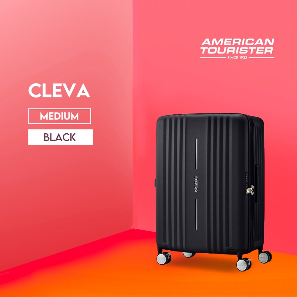 Jual American Tourister Koper Hardcase Cleva Spinner Medium 24 Inch EXP ...