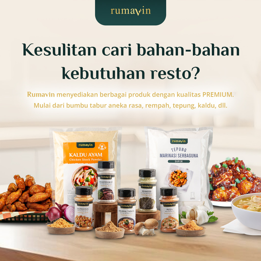 Jual Rumavin - Premium Bumbu Tabur Aneka Rasa 50gr | Shopee Indonesia