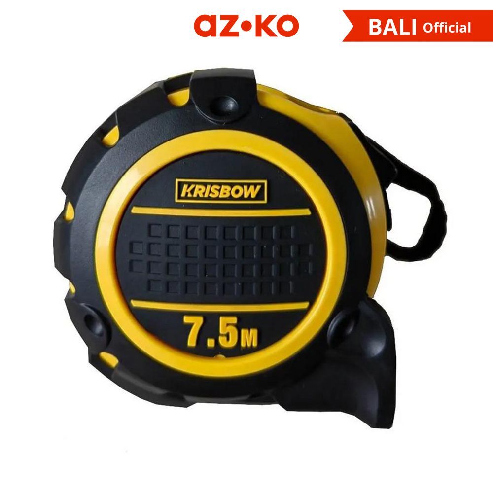 Jual AZKO Krisbow 7.5 mtr Meteran Lrmt8 - Kuning Meter Gulung Pita Ukur ...