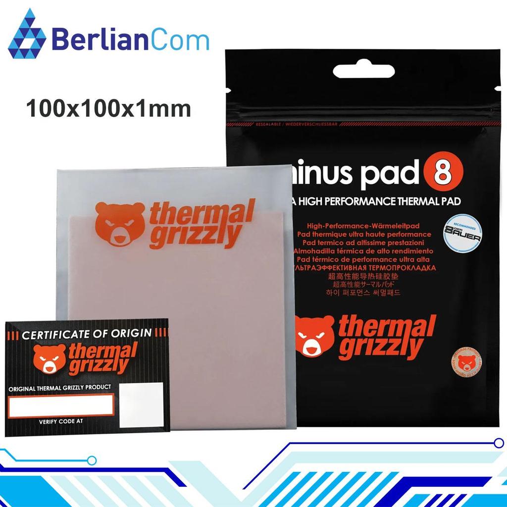 Jual Thermal Grizzly Minus Pad 8 Ultra High Performance Thermal Pad ...