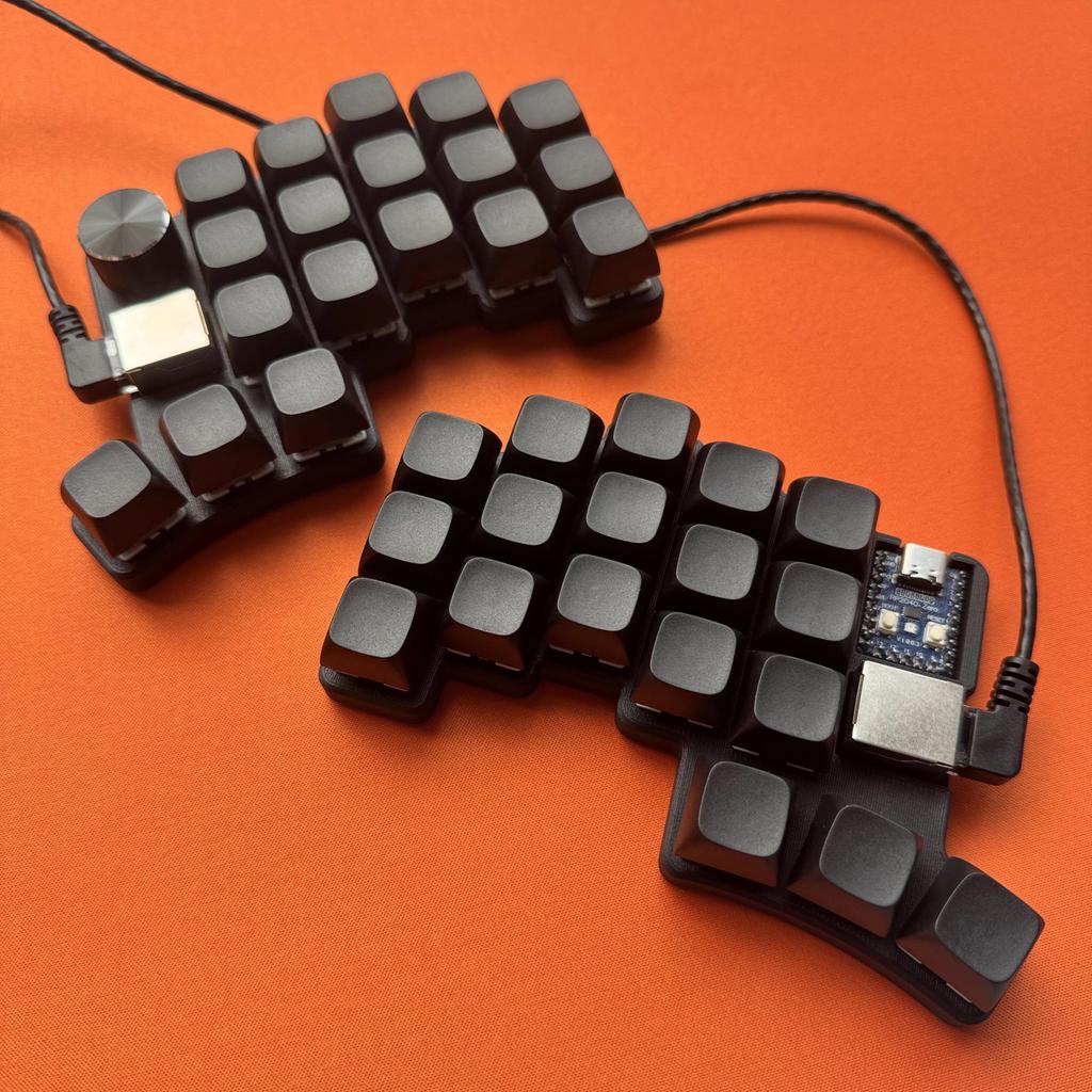 Jual Cheapino V2 36keys Wired Split Mechanical Keyboard Hotswap Kit PLA ...