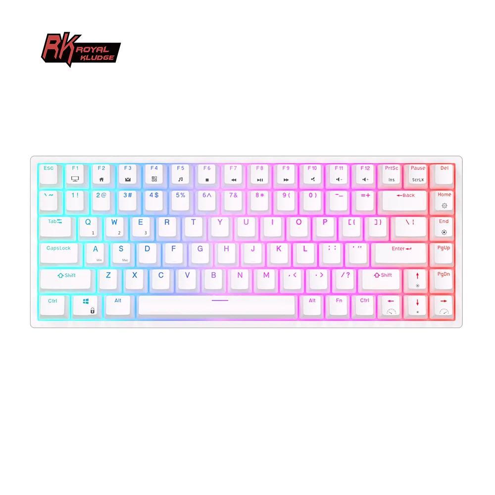Jual RK84 Royal Kludge Brazilian Wireless Gaming Keyboard 84 Keys RGB ...