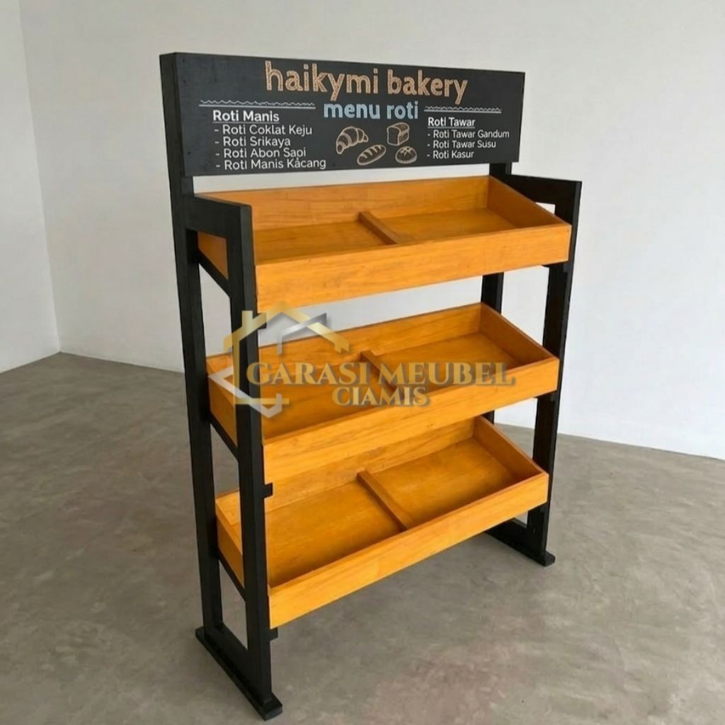 Jual Rak Display Susun Plus Papan Nama Serbaguna Bisa Bongkar Pasang ...