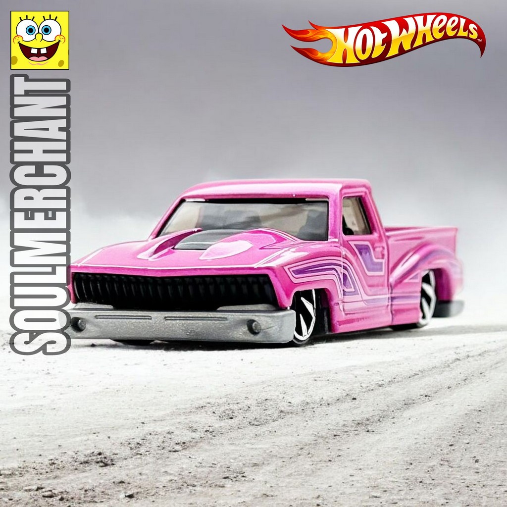 Jual Hot Wheels Bounce N Bass Pink Diecast Mobil Pickup Lowrider ...