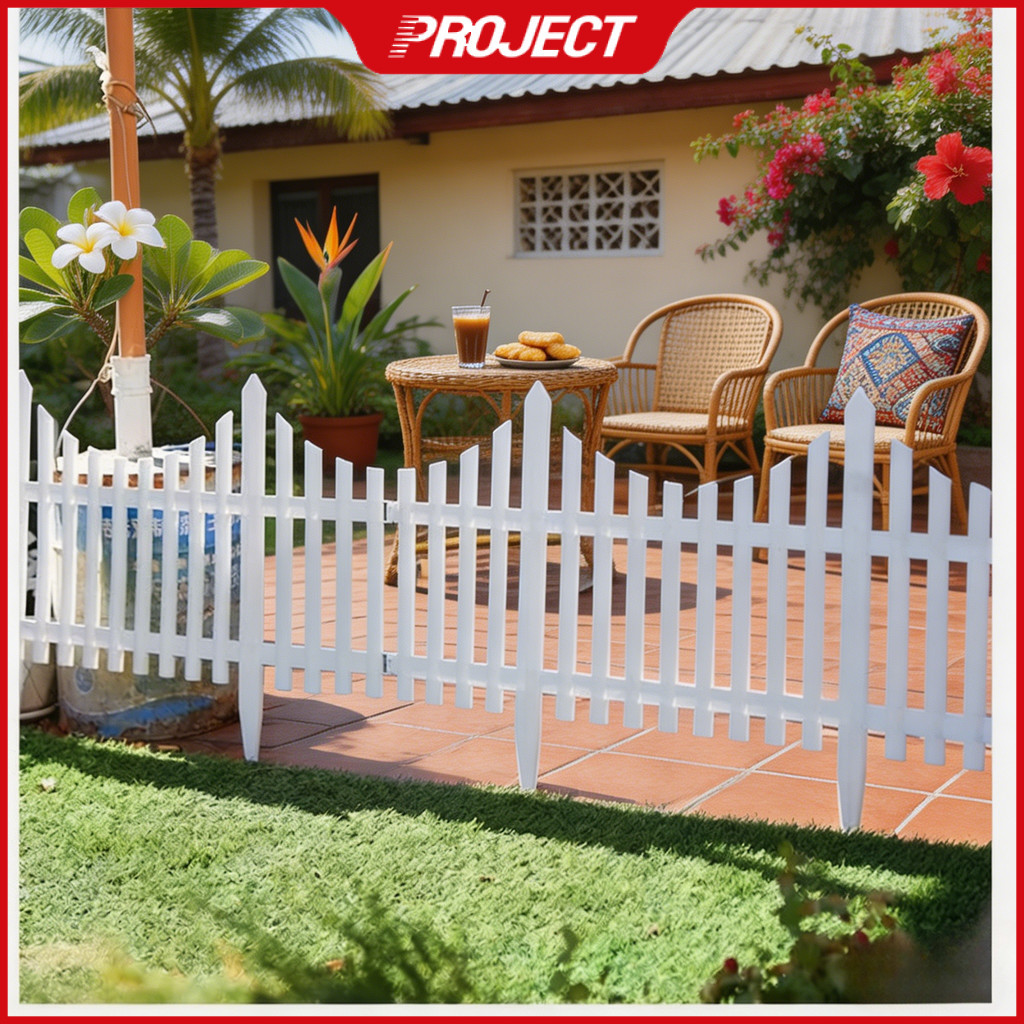 Jual PJT Pagar PVC Plastik Anti Patah DIY Pagar Pembatas Tanaman Hias ...