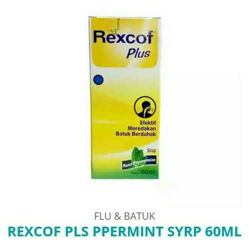 Jual REXCOF PLUS SIRUP 1 BOTOL @ 60 ML | Shopee Indonesia