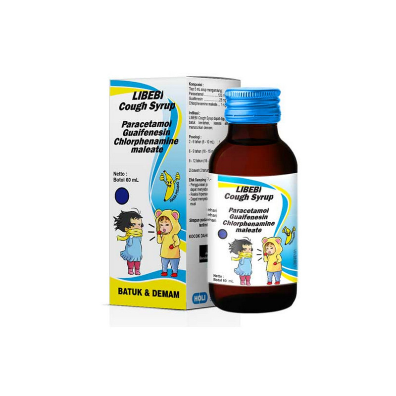 Jual LIBEBI COUGH SYRUP SIRUP 1 BOTOL @ 60 ML | Shopee Indonesia
