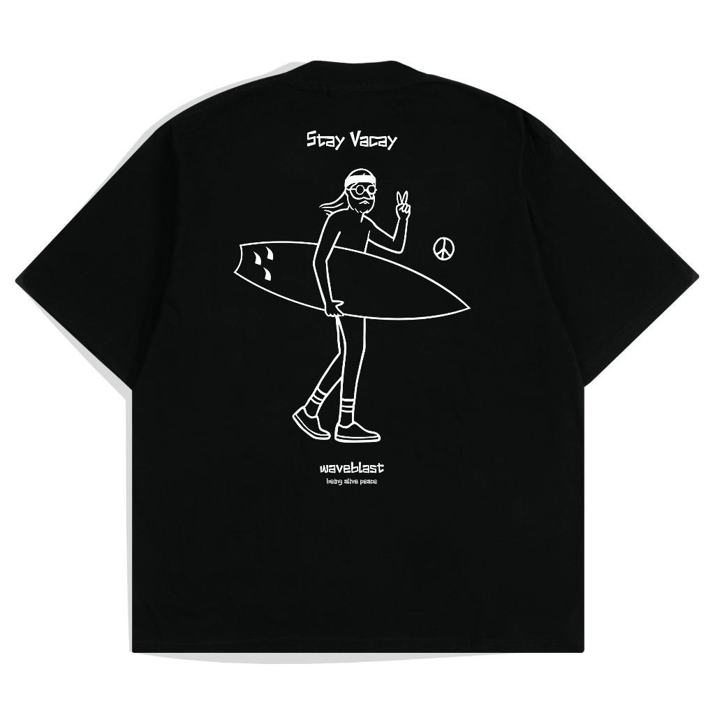 Jual Fly Boy Fly Boy Waveblast Oversize T-Shirt Vacay Black | Shopee ...