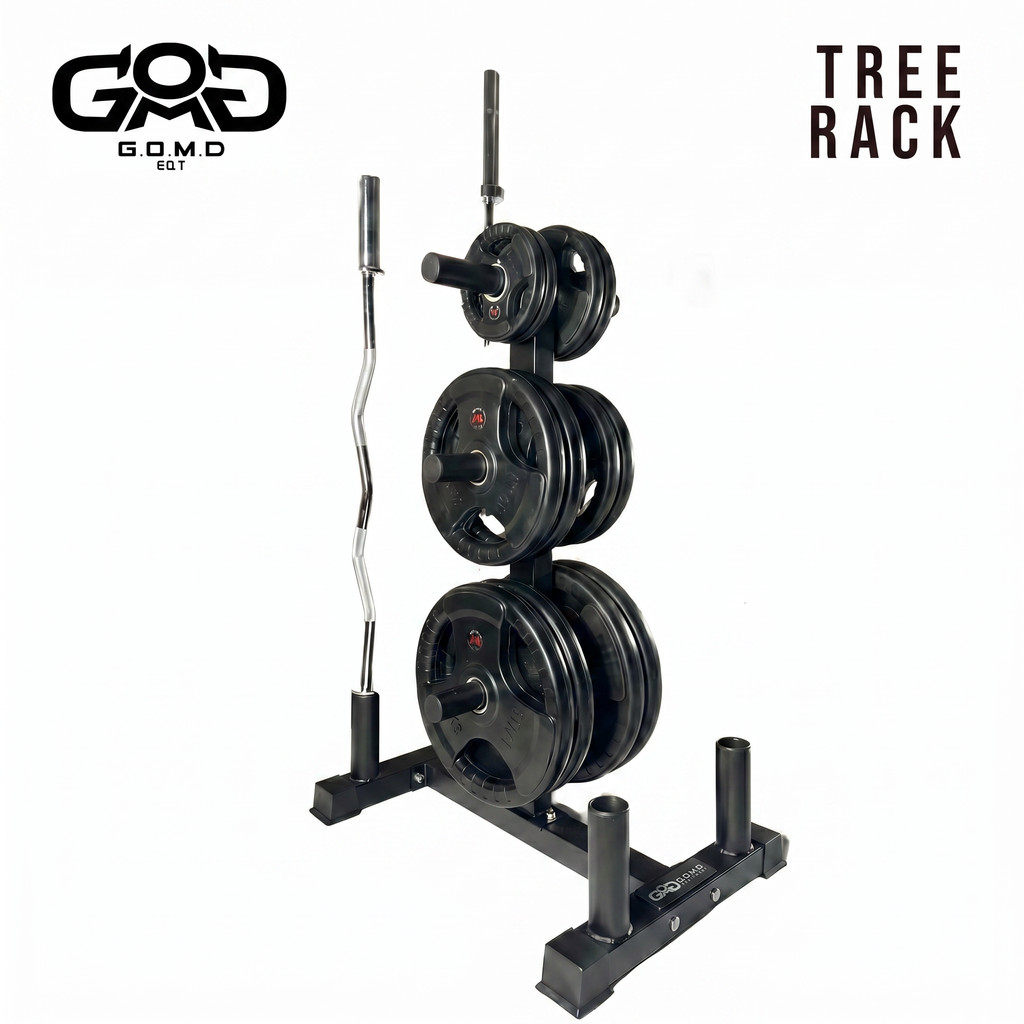 Jual Tree Rack GOMD Rak Plate Barbell dan Plate Rack | Shopee Indonesia