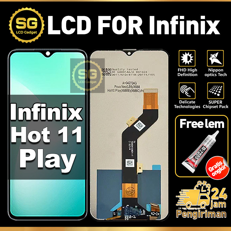 Jual SG LCD Infinix Hot 11 Play Fullset HP Touchscreen Infinix Hot 11 ...
