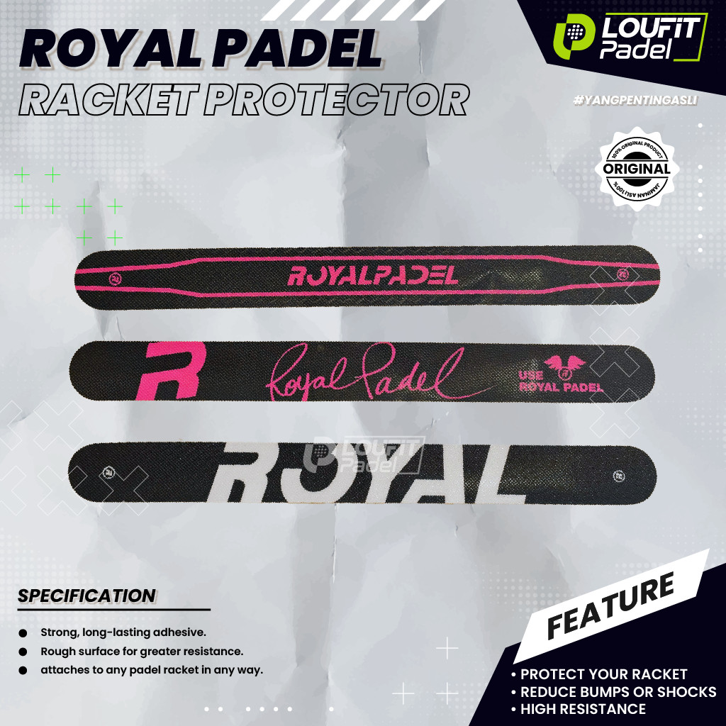 Jual ROYAL PADEL Racket Frame Protector Original / Pelindung Frame ...