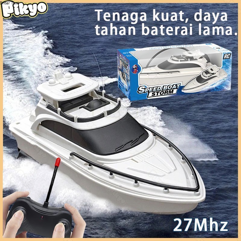 Jual PIKYO Kapal Remote Control 27MHZ Ukuran Besar 3 Fungsi High Speed ...