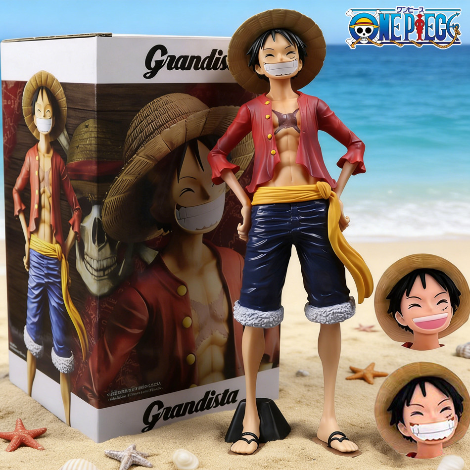 Jual One piece ghost island battle series 9.5cm ryou luffy anime figure ...