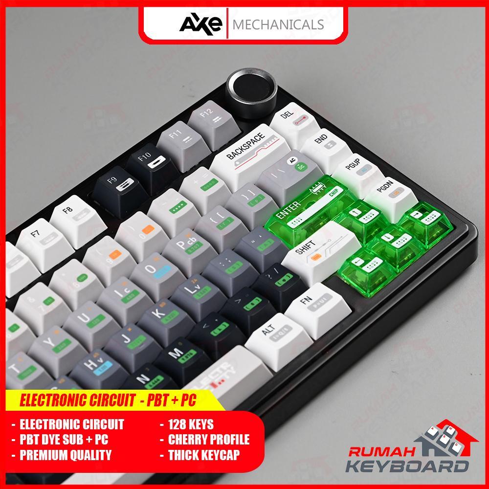 Jual KEYCAP - KEYCAPS - CHERRY - ELECTRIC CITY - PBT DOUBLE SHOT + PC ...