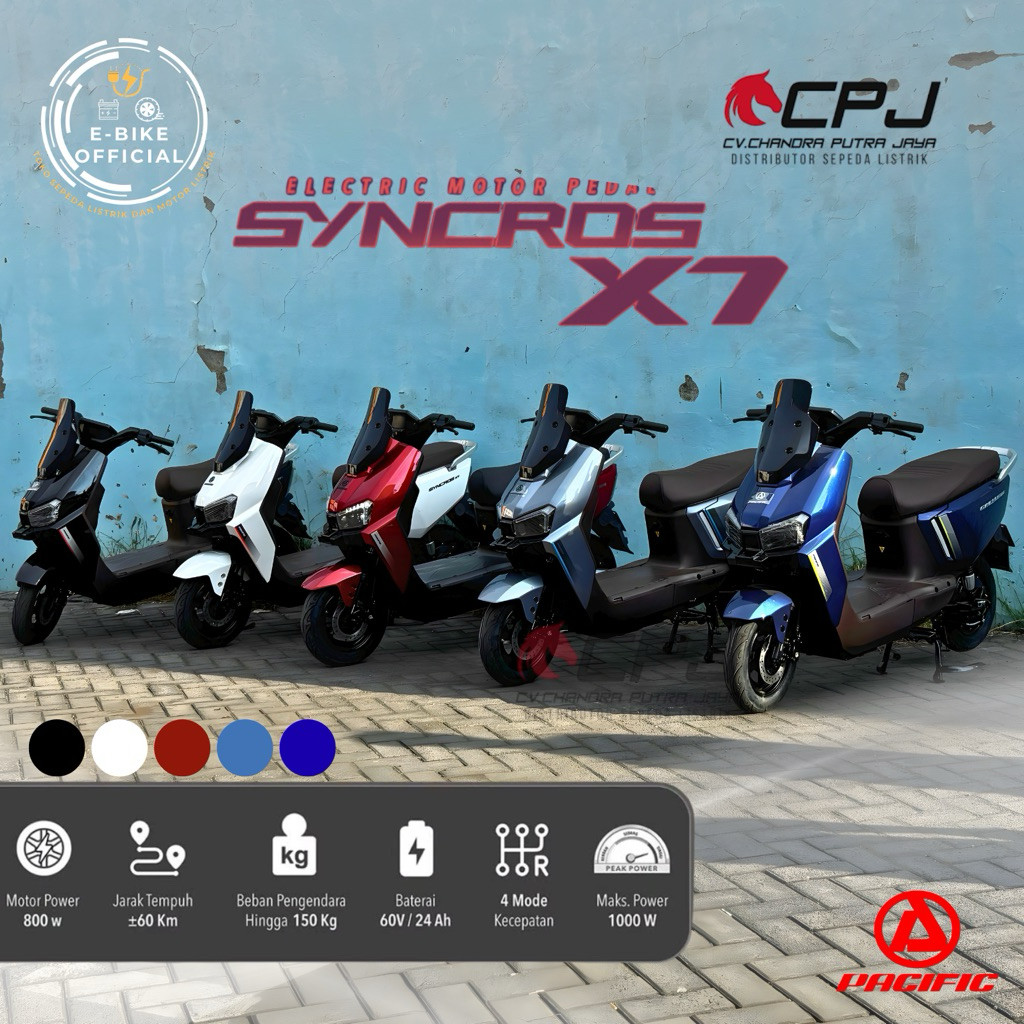 Jual Sepeda Listrik ALL NEW SYNCROS X7 NOT Uwinfly, Not Saige, Not ...