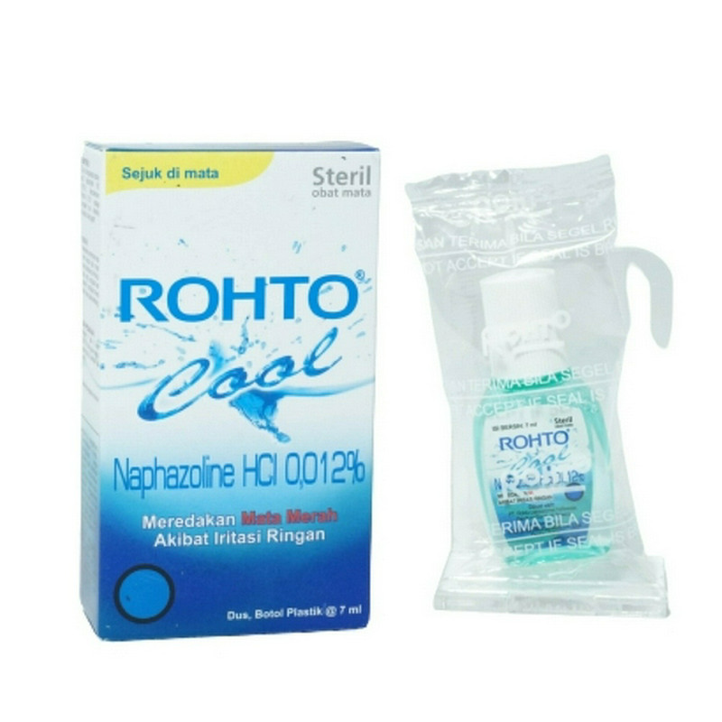 Jual ROHTO COOL TETES MATA 1 BOTOL @ 7 ML | Shopee Indonesia