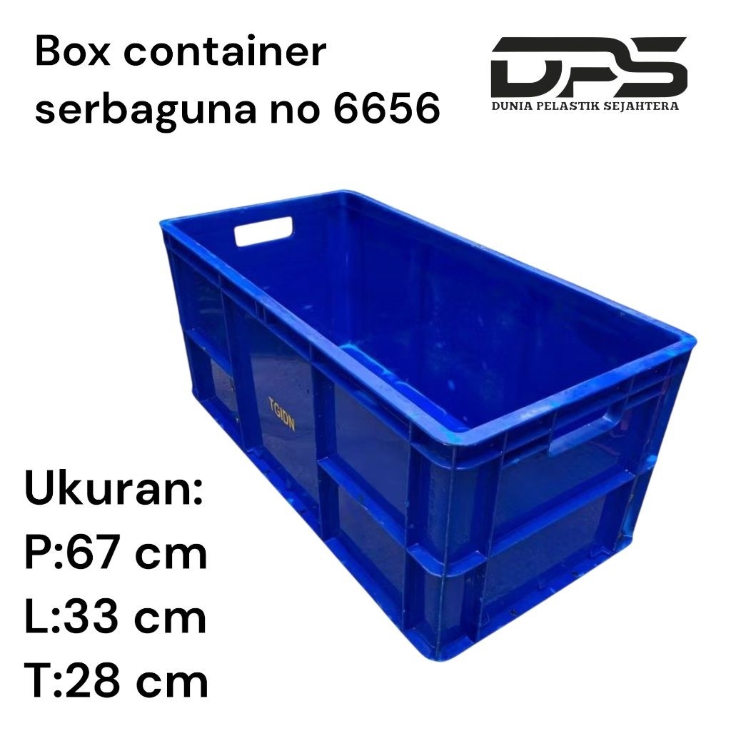 Jual FUJA.ID Box container industry serbaguna NO. 6656 ukuran 67×33×28 ...
