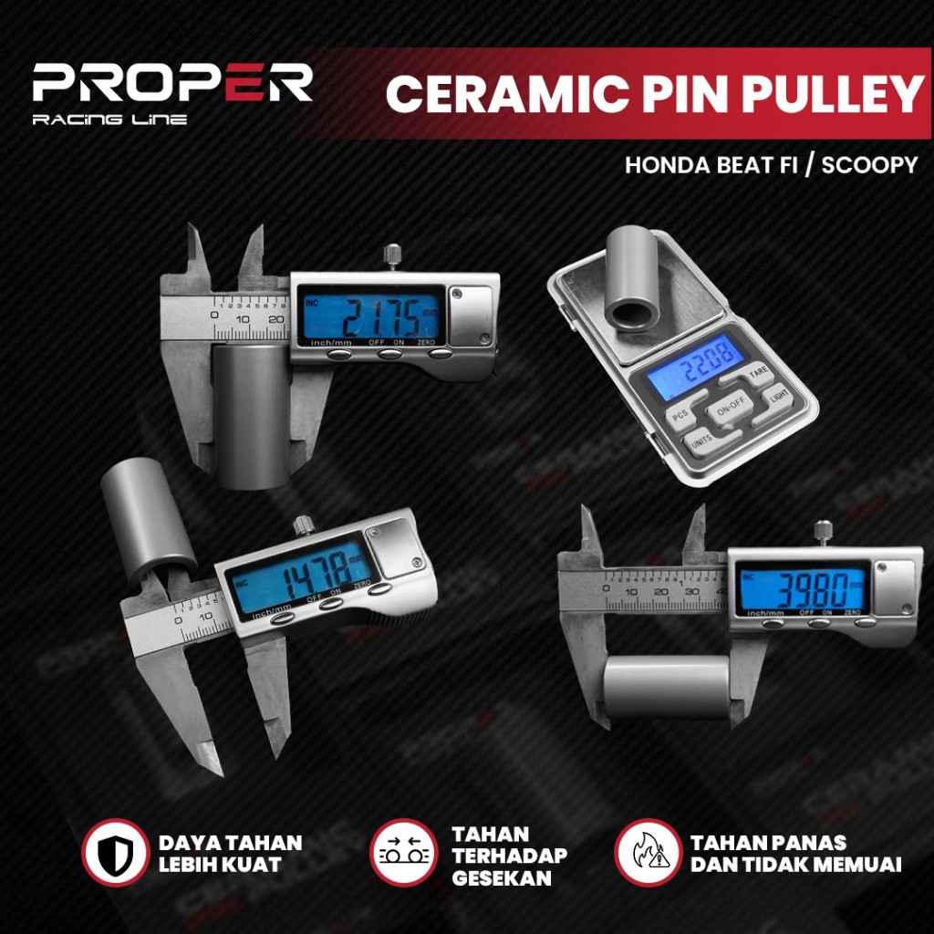 Jual Proper Pin Pulley Proper Pully Pin Beat Scoopy Vario 110 Original ...