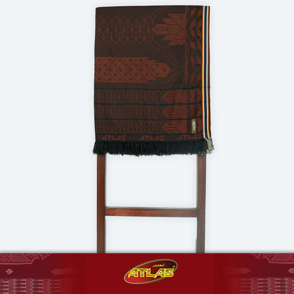 Jual Surban Subaiyah ATLAS Motif Dobby SGF 01 Coklat | Shopee Indonesia
