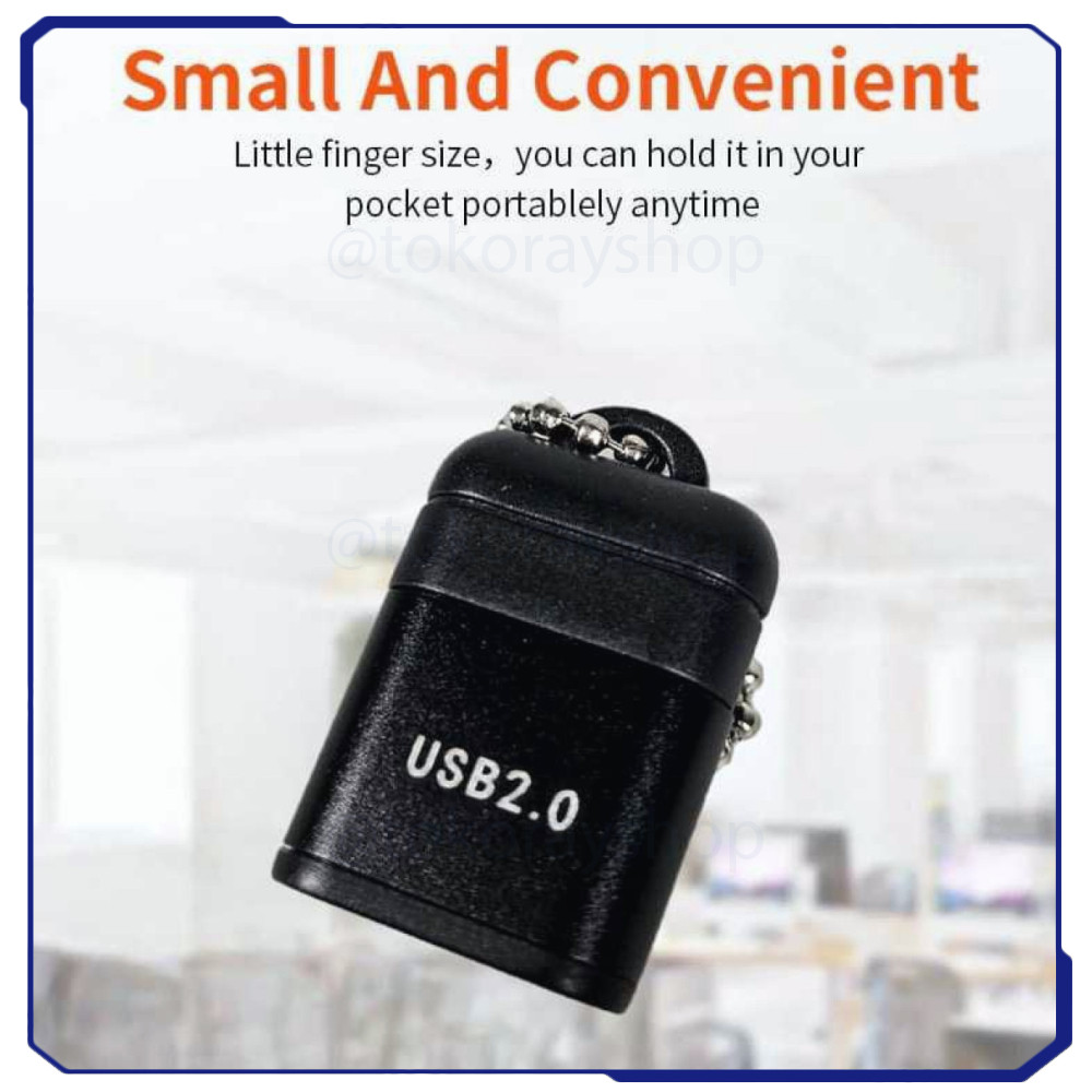 Jual Mini Card Reader Micro SD - TF57 | Shopee Indonesia