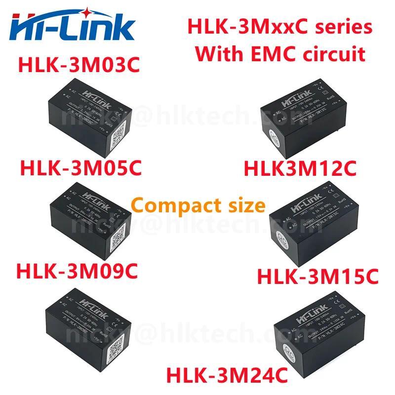 Jual HiLink New ACDC isolated converter HLK3M05C with EMC circuit ...