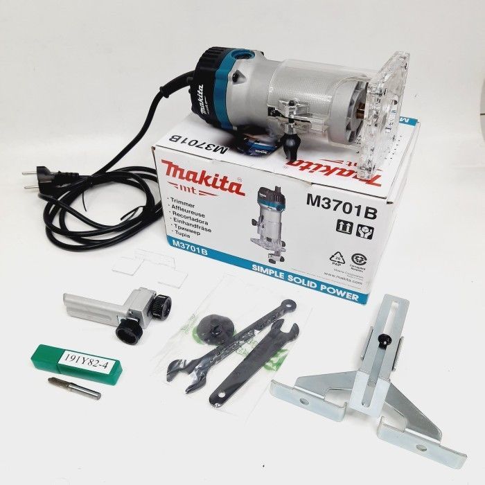 Jual MAKITA M3701B Mesin Profil 6mm Kayu Router Wood Trimmer 6 mm M ...