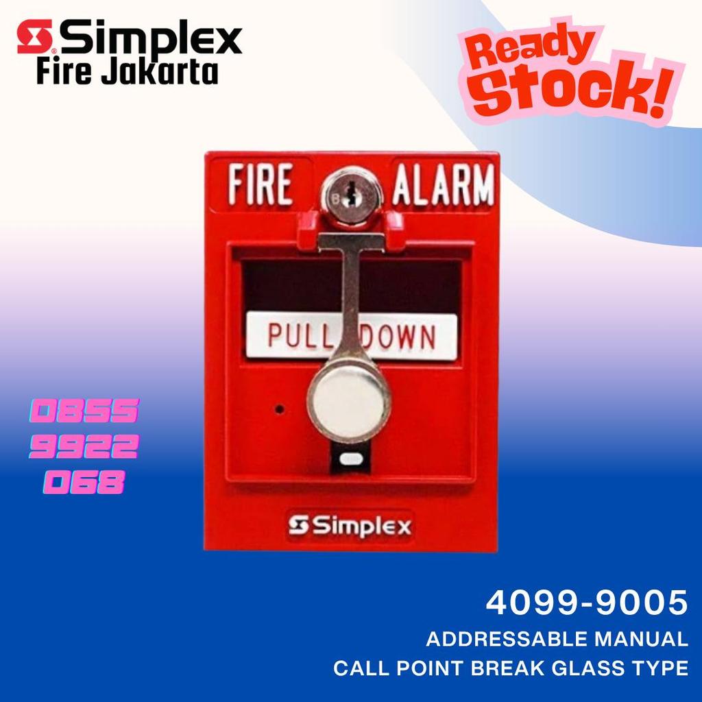 Jual Simplex 4099-9005 Manual Call Point Addressable, dual action with ...