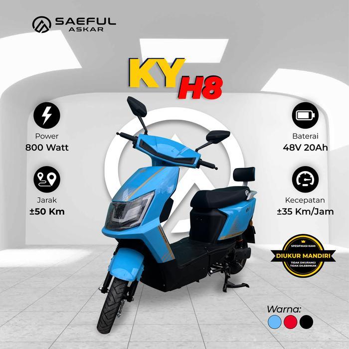 Jual Sepeda Listrik KY Kuangyu Turtle H8 Motor Listrik Green Tech ...
