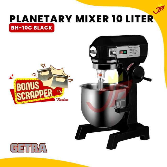 Jual GETRA Planetary Mixer BH-10C Black / Mixer Roti 10 Liter GETRA ...