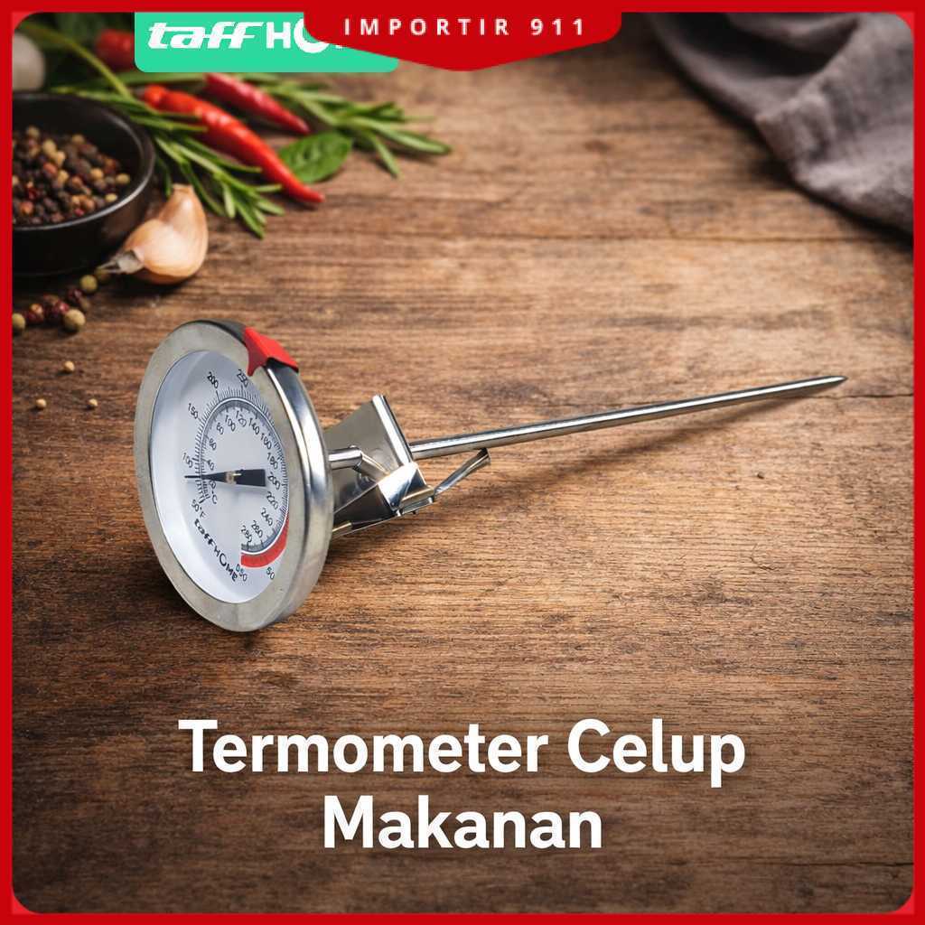 Jual TAFFHOME Termometer Celup Makanan Kitchen Temperature BBQ Oven ...