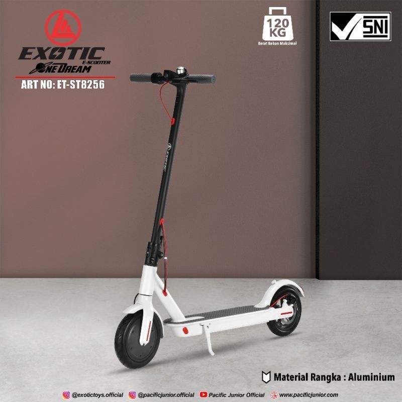 Jual SO electric scooter listrik exotic st 8256 8145 8143 | Shopee ...