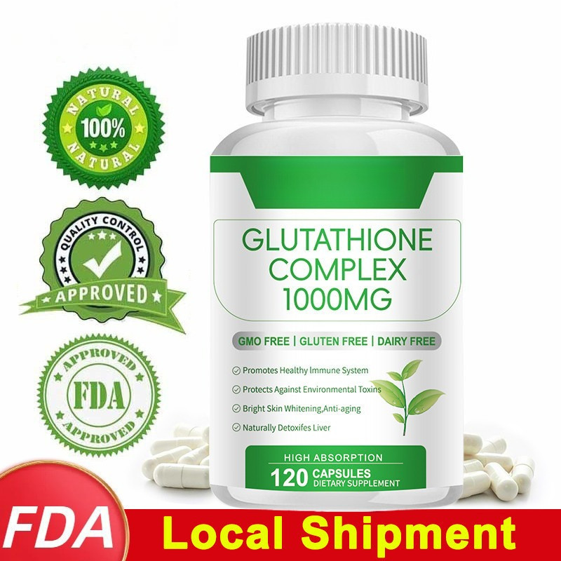 Jual Liposomal Glutathione Capsules 1000mg Whitening Pills with Milk  Thistle & Alpha Lipoic Acid For Skin Whitening & Anti-aging Liver Detox  120pcs Pil Pemutih Kapsul Glutathione Liposomal Untuk Pemutih Kulit & Anti