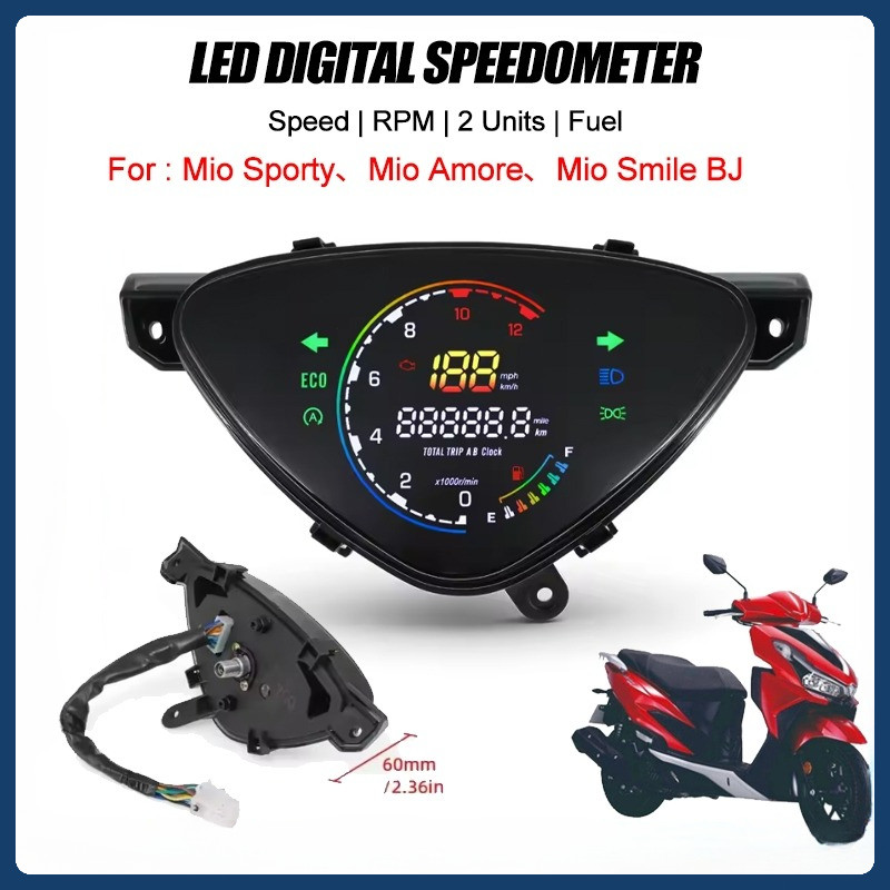 Jual Speedometer Mio Digital Spidometer Mio Sporty / Mio Smile ...