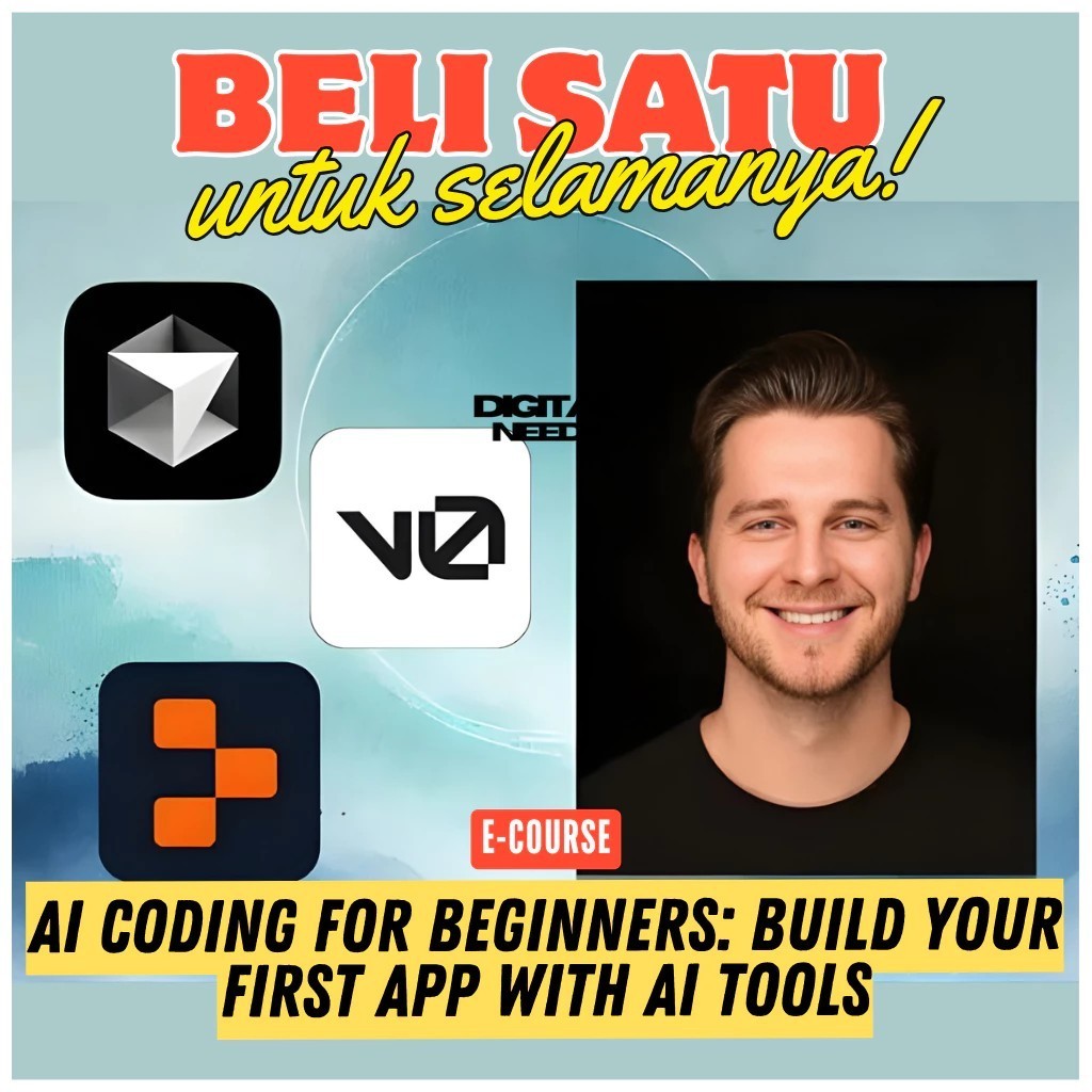 Belajar AI Coding for Beginners: Build Your First App with AI Tools