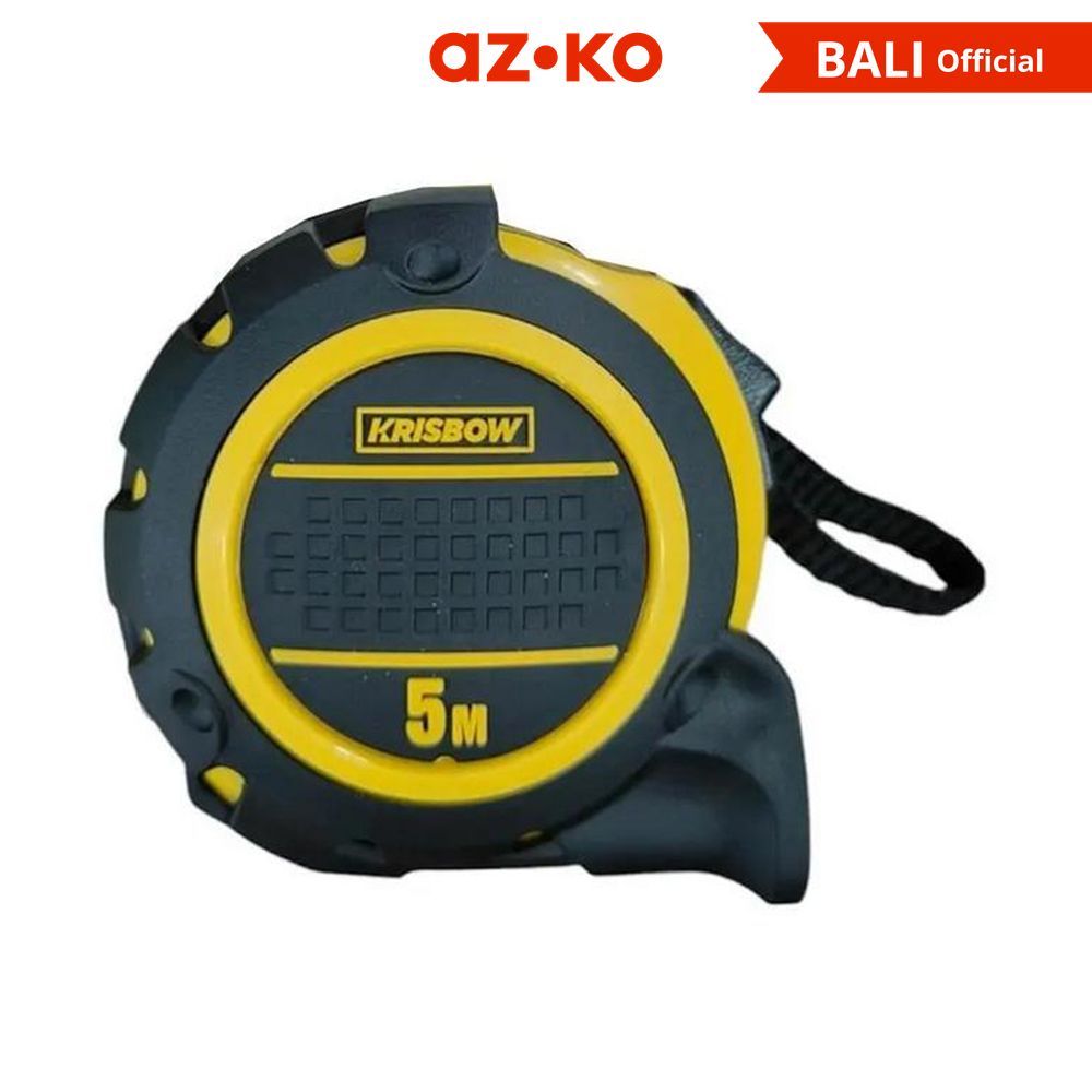 Jual AZKO Krisbow 5 mtr Meteran Lrmt6 - Kuning Meter Gulung Pita Ukur ...