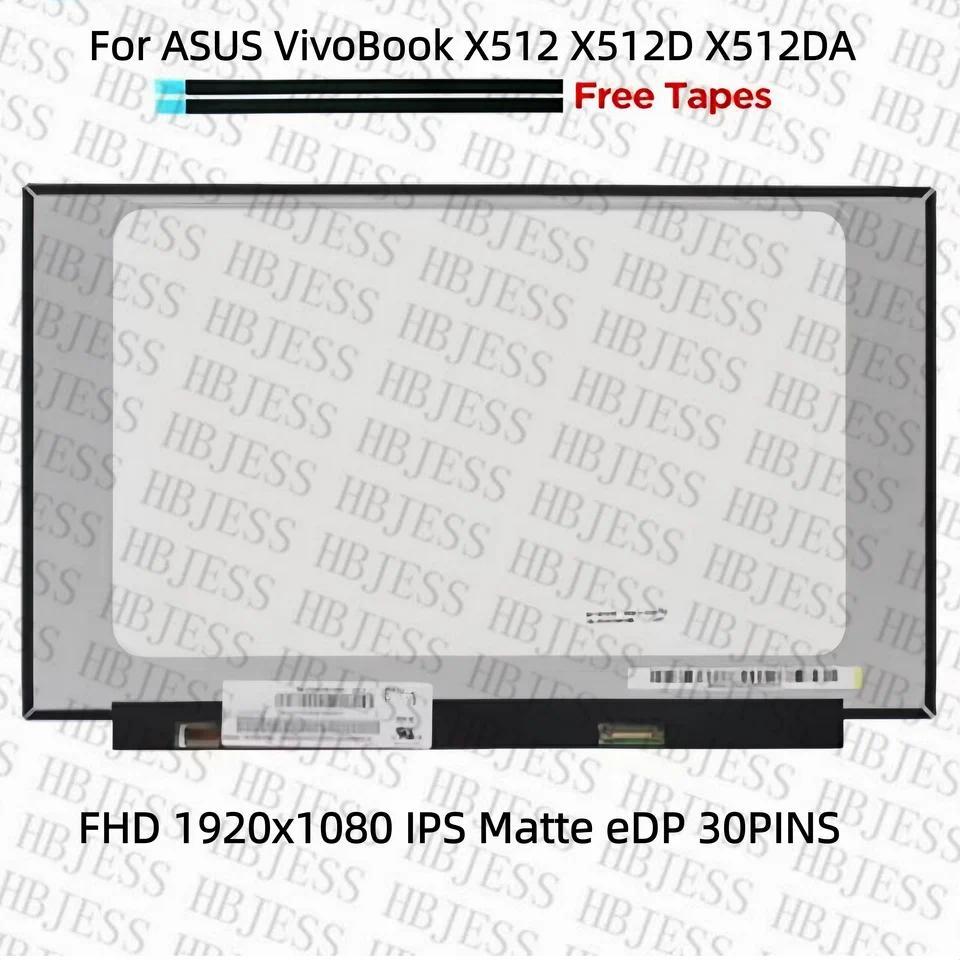 Jual For ASUS VivoBook X512 X512D X512DA FHD 1920x1080 15.6 inch IPS ...