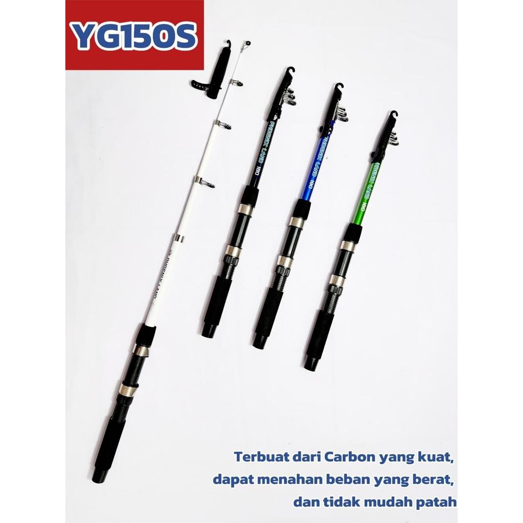 terlaris Merek terkenal Phoenix Land Joran Antena Murah  Best Seller Joran pancing Fiberglass Joran Pancing Portable Telescopic Alat Ikan Reel Laut