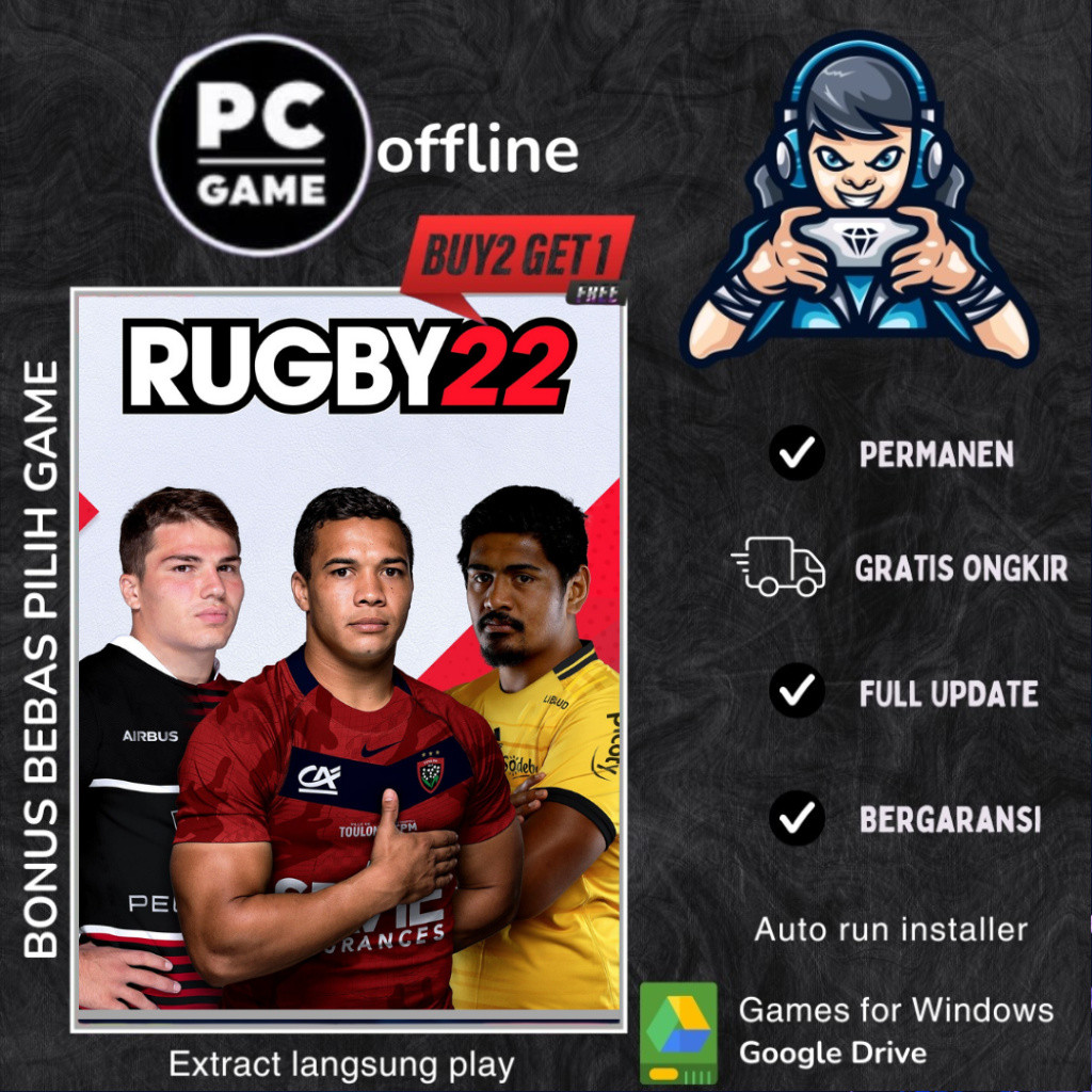 Jual RUGBY 22 - GAME PC - GAME LAPTOP - GAME OFFLINE | Shopee Indonesia
